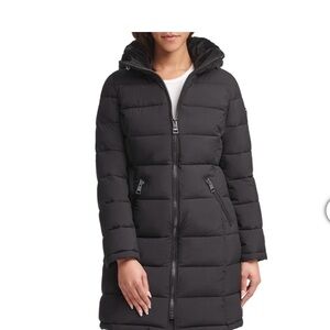 Andrew Marc Women's Black Puffer Jacket